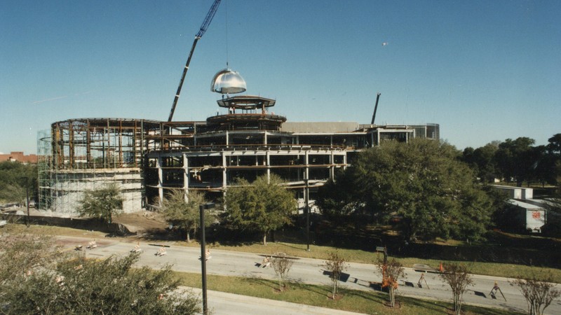 Construction of the Orlando Science Center