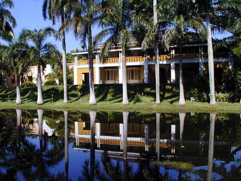 Gorgeous water-front view of part of the Bonnet House