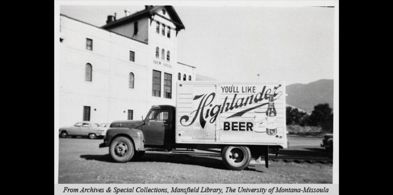 Highlander Beer truck circa 1960 - trucks like this could be spotted around the state, delivering the iconic beer