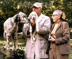 George and Kay with their Old Hemlock Setters