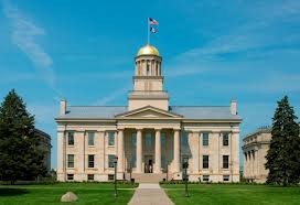 The former state capitol serves as the first home of the University of Iowa and is now a National Historic Landmark. 