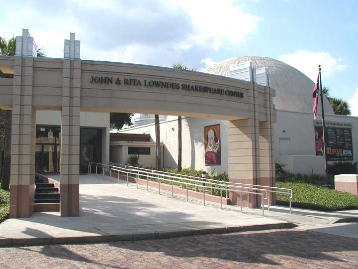 The Orlando Shakespeare Theater opened in 1989.