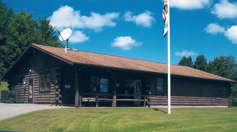 James W. Curry Public Library was dedicated on October 12, 1980.