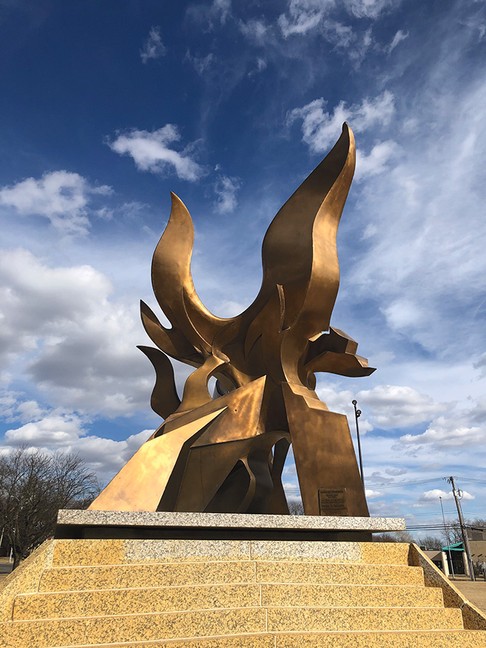 Cloud, Sky, Statue, Sculpture