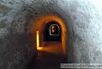 One of the tunnels