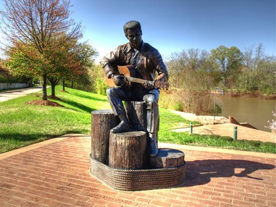 Otis Redding Statue in Macon, Georgia