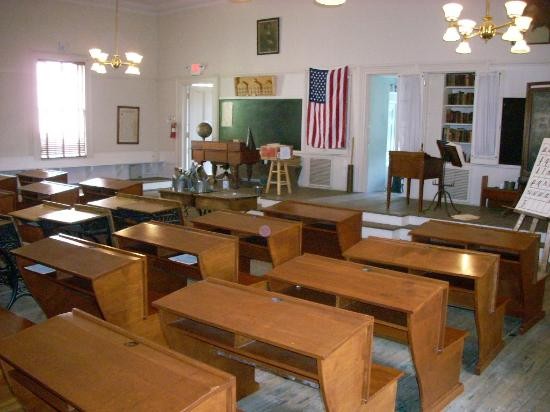 The authentic 1900s classroom