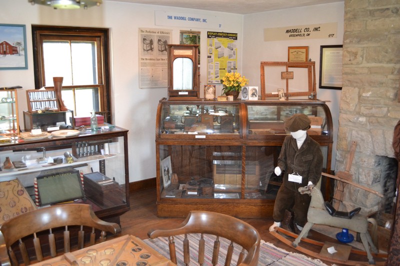 Some of the exhibits currently on display in Travellers Rest