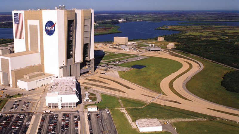 This is an overview image of the Kennedy Space Center