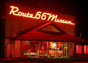 The Route 66 Museum is one many museums and historic sites operated by the Oklahoma Historical Society 