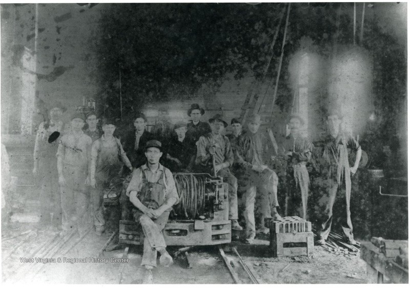 Eccles No. 5 miners. Photo courtesy of West Virginia & Regional History Center. 