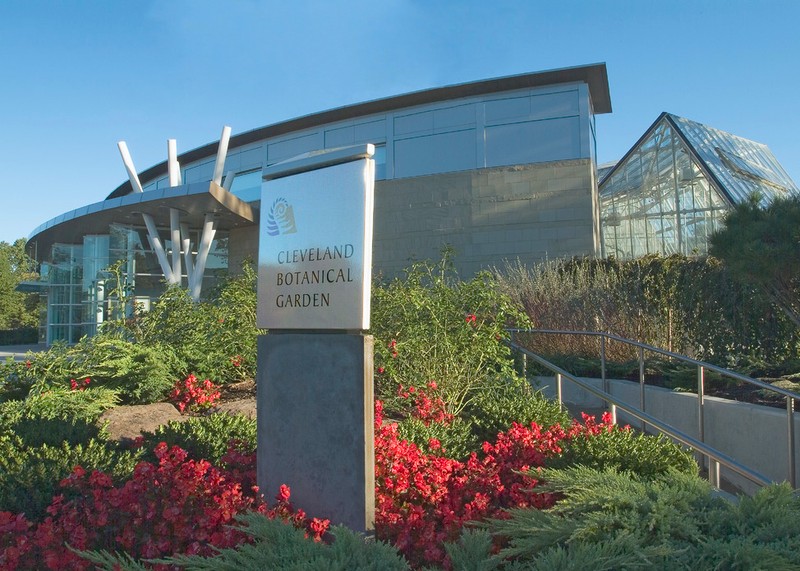 The Cleveland Botanical Garden houses a variety of special gardens and exhibits throughout the year. 