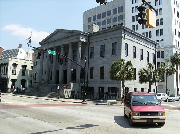 The Customhouse was built in 1852 and is the oldest federal building in  Georgia.