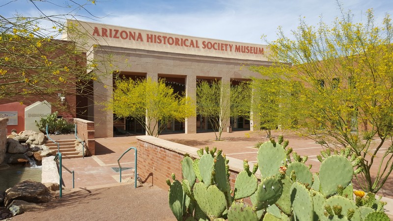 The AZ Heritage Center at Papago Park feaures the Centennial Museum and space for weddings and other events.