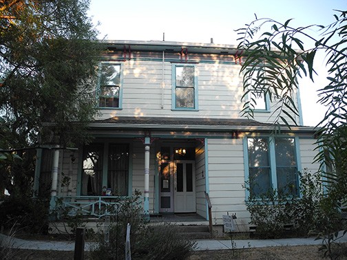 Exterior rear view of the Kee House