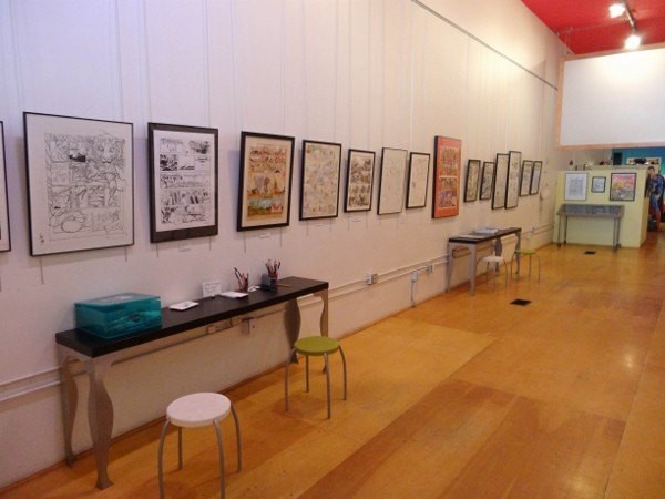 Exhibit space within the ToonSeum.