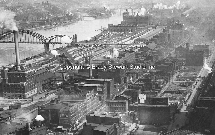 Pittsburgh's Strip District in 1929.