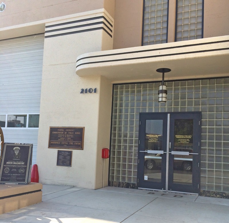 Front Doors of the Station.