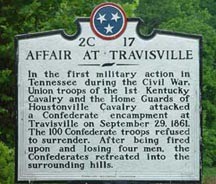 Old Battle of Travisville Marker