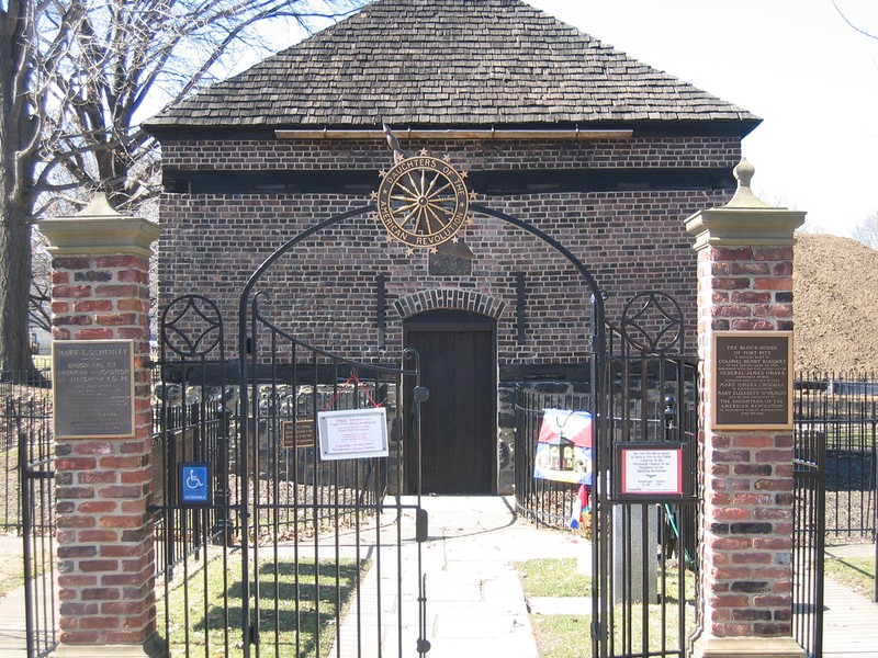 The Blockhouse just outside the museum.