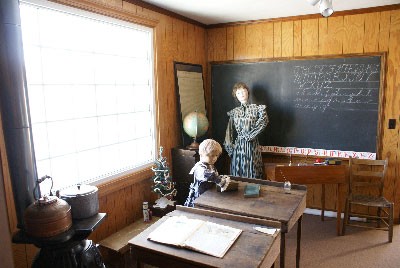 Schoolhouse display