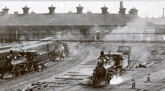 Locomotives using the roundhouse