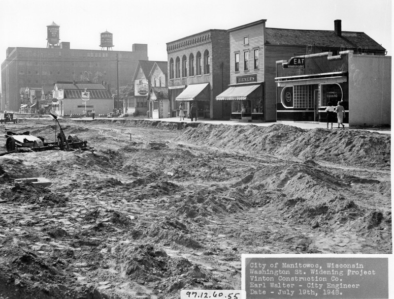 Washington Street Paving (July 1948)