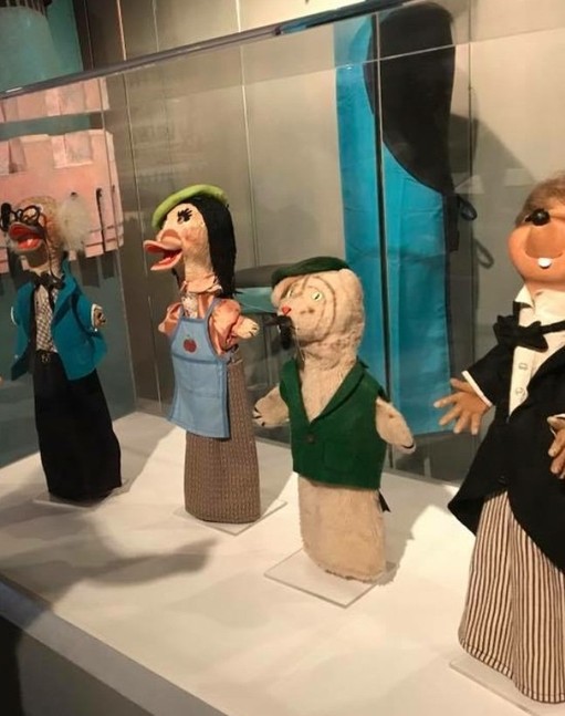 The original puppets from the original Mr. Rogers’ Neighborhood show at the Heinz History Museum. 