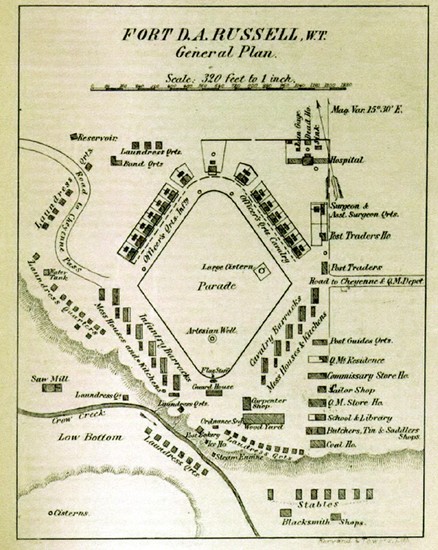 Layout of the fort