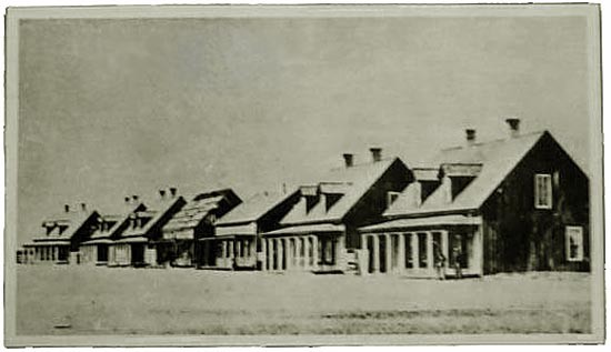 Officer's Row, 1868