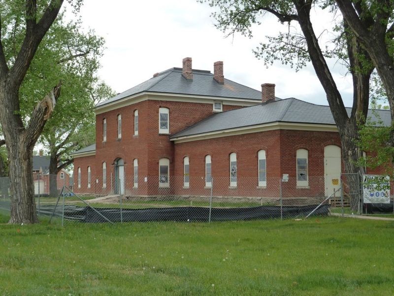 Renovated 1887 first brick hospital