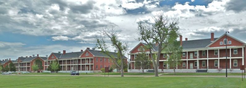 The Old Enlisted Barracks, as seen today