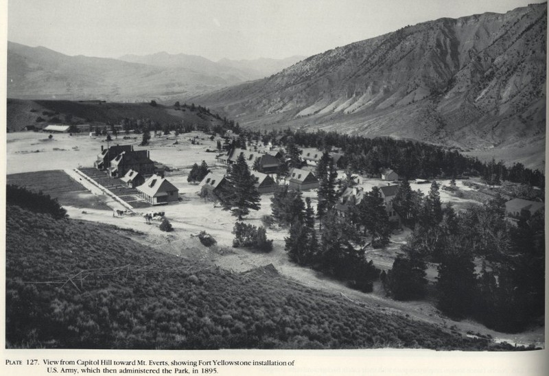 Fort Yellowstone in 1895