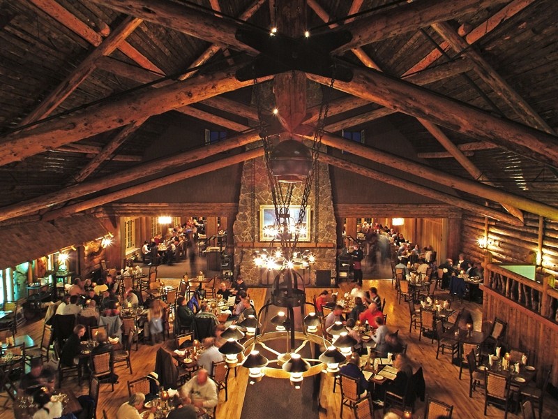 Old Faithful Inn Dinning Room
