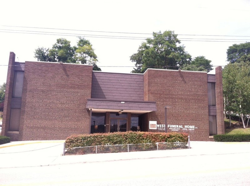 Exterior of Wylie Avenue’s West Funeral Home 