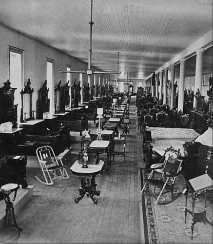 A Berkey & Gay Company Showroom in 1880