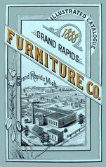 Colorful catalogs showcasing furniture pieces and sets were an innovative new way for manufacturers to sell their products.