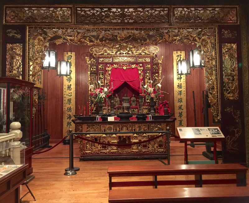 Altar of the Ng Shing Gung, dating to 1892 (image from CAHM)