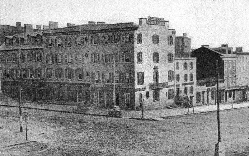 Ebbitt House in 1865