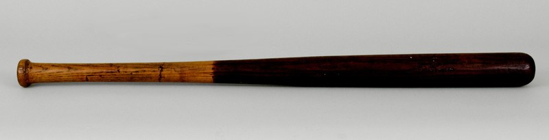 Black Betsy, the baseball bat used by Joe Jackson for the majority of his baseball career.