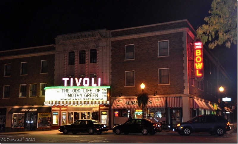 Outside of the Tivoli - source: numerous web sources.