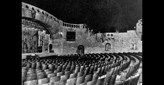 The auditorium circa 1929