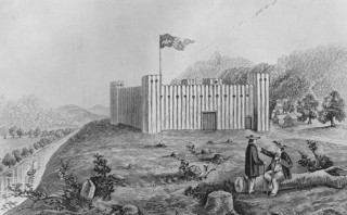 A sketch of Fort Henry