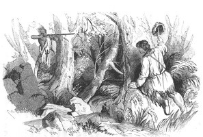 Lewis Wetzel, frontiersman, scout, and Indian fighter.