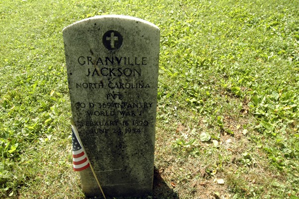 The second of the two remaining headstones in the Black section of the cemetery. 