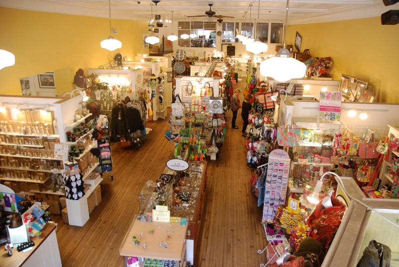 Inside View of the Shoppes at Farmers Hardware