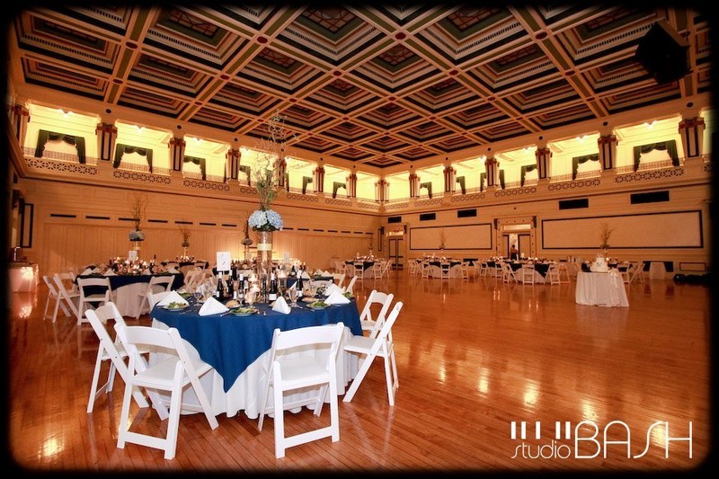 The banquet hall within the memorial.