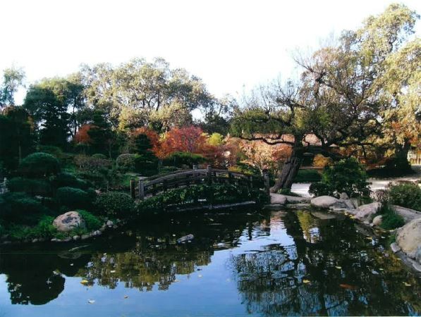 Hill and Pond Garden moon bridge (image from National Register of Historic Places)