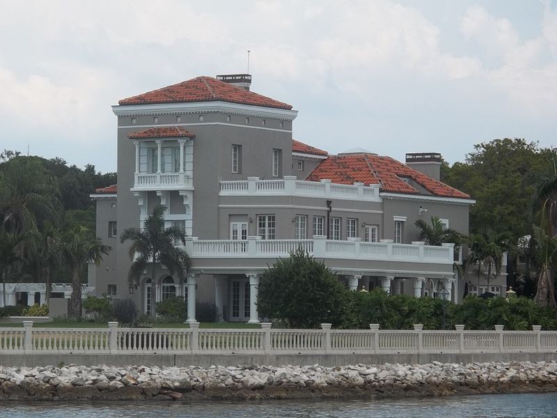 Perry Snell's modernized home on Snell Isle