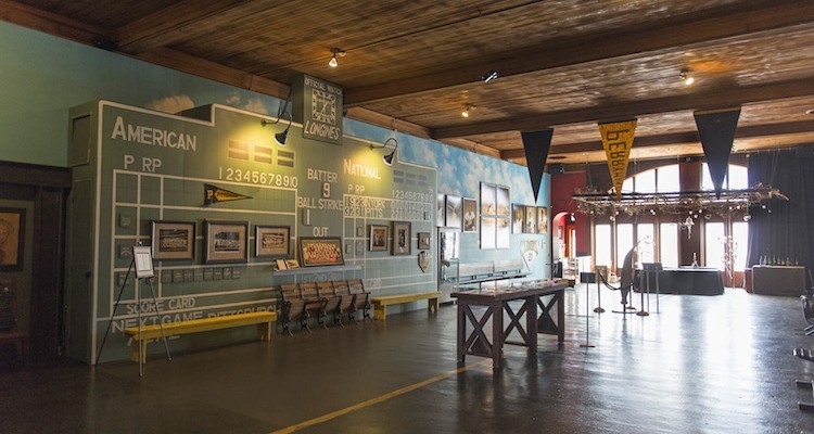 Exhibit space within the museum.